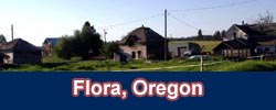 Village-fant�me, Flora,OR